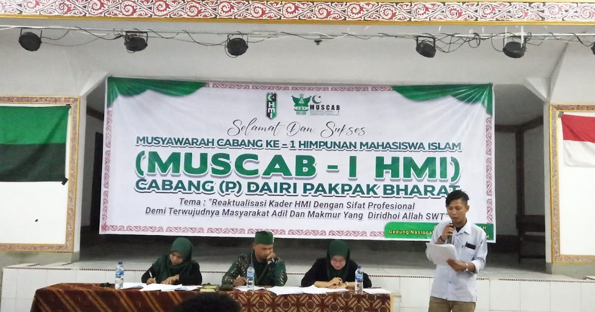 HMI Kota Sukabumi Gelar Musyawarah Cabang